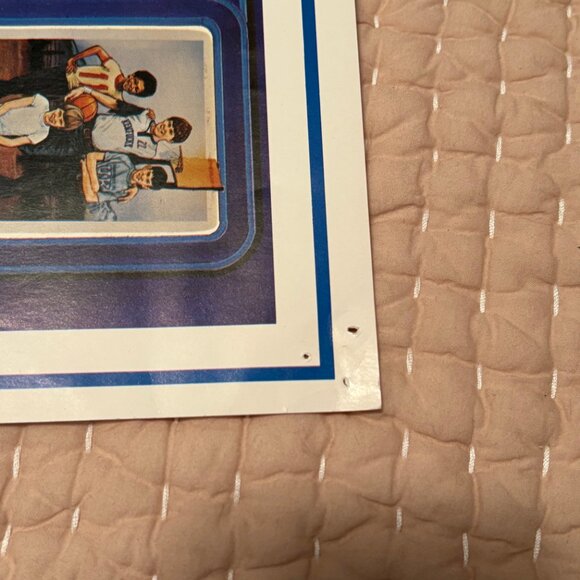 Vintage Kentucky Wildcats 82-83 Basketball Schedule Calendar Poster Twin Towers - Picture 9 of 16